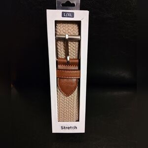 NWT Dockers L/XL Stretch Woven Belt 38-44 Firm Price